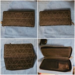Michael Kors studded wallet